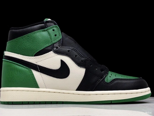 Bmlin shoes NRG Pine Green OG High 555088-302 Sail-Black Jordan 1 Air 0817
